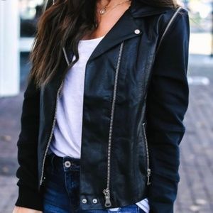 Vici Black Convertible Moto Jacket